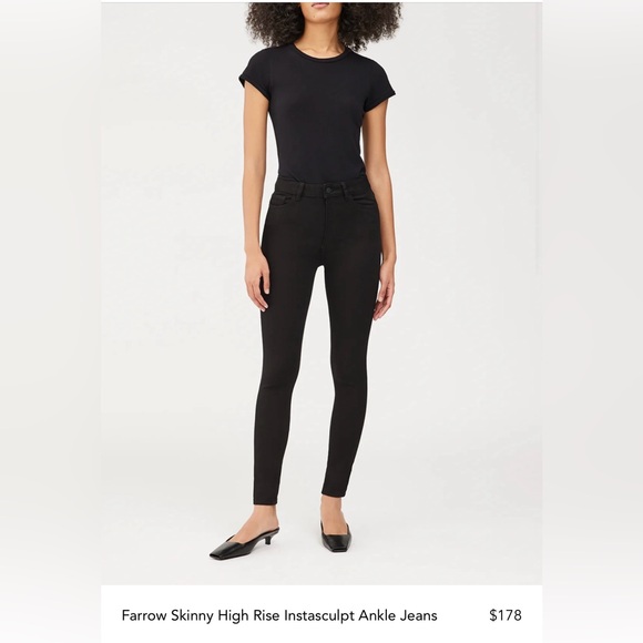 Farrow Skinny High Rise Instasculpt Ankle Jeans - Picture 1 of 6
